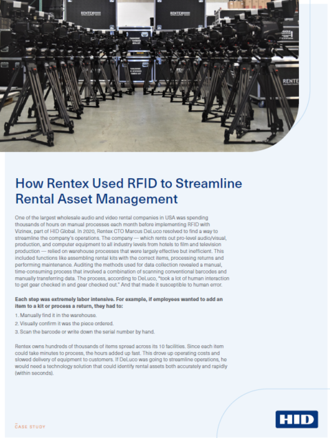 Tab Rentex HID Case Study – Rentex - AIM Global