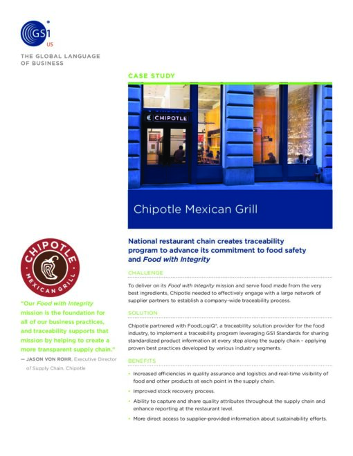 GS1 Case Study - Chipotle
