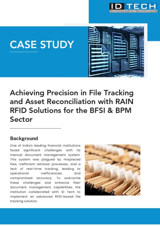 ID Tech Solutions Case Study - File Tracking and Asset Reconciliation