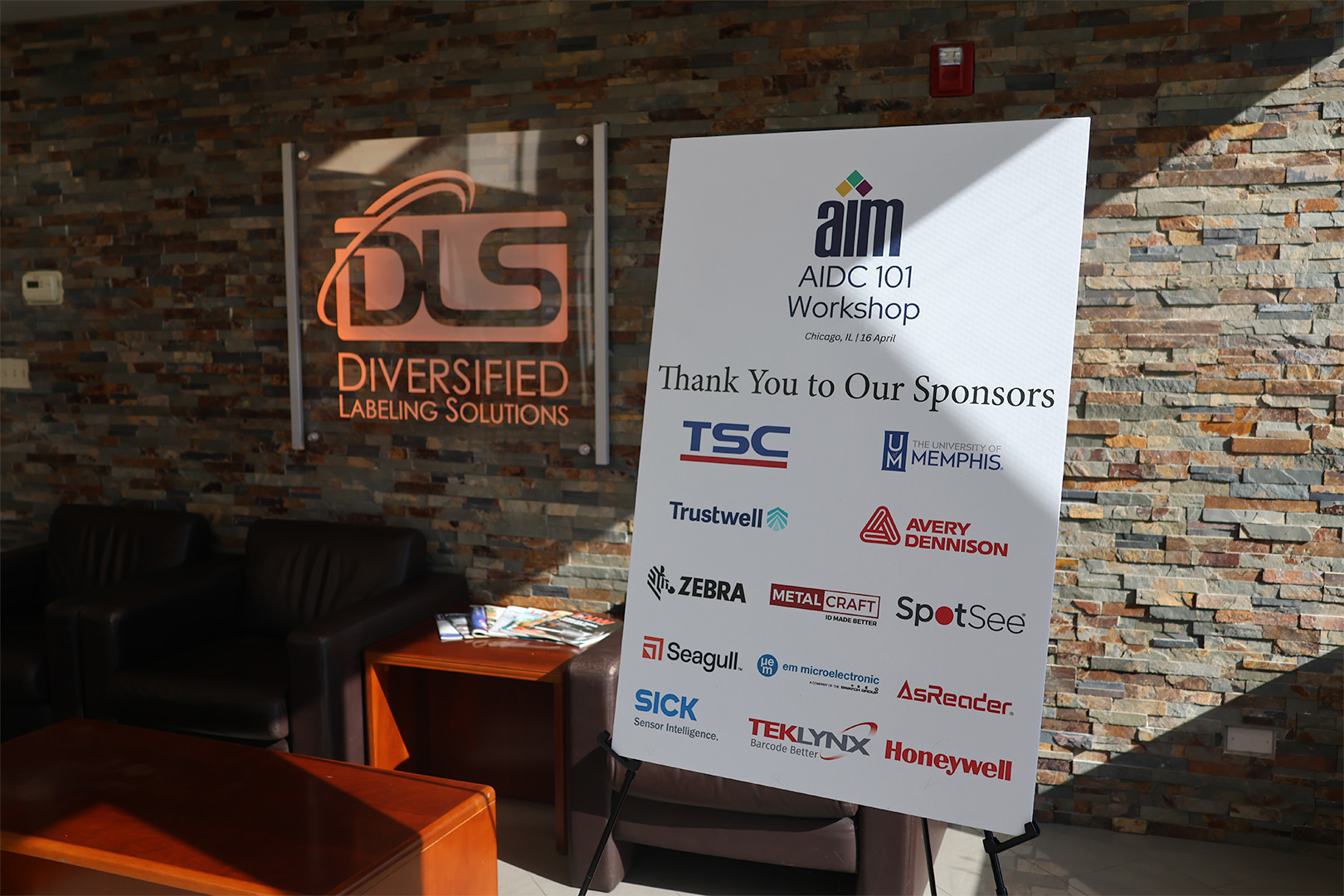 AIDC 101 - Registration booth