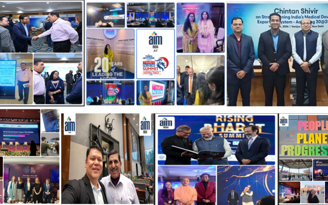 Connecting Ideas, Leaders, and Technology: AIM India’s Highlights from Key Industry Summits